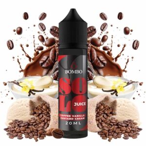 Bombo Solo Coffee Vanilla Custard Cream 20ml/60ml Flavor Shot