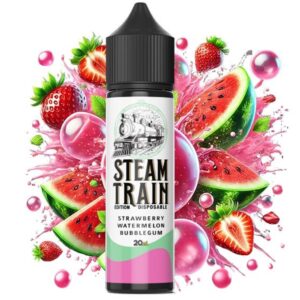Steam Train Strawberry Watermelon Bubblegum 20ml/60ml Flavor Shot