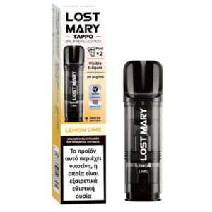 Lost Mary Tappo Pod Lemon Lime 20mg 2ml (2τεμ)
