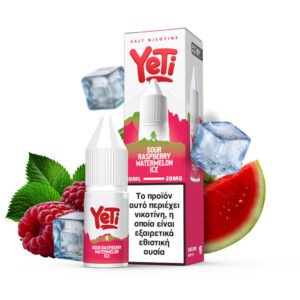 Yeti Summit Sour Raspberry Watermelon Ice 10ml 20mg Nic Salts