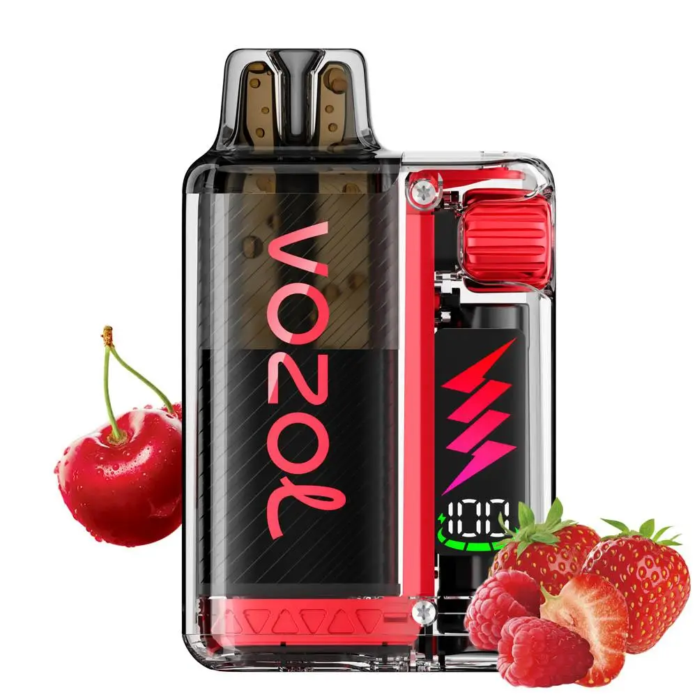 Vozol Vista Plug 20mg 2ml Kit +10ml e-liquid Strawberry Raspberry Cherry
