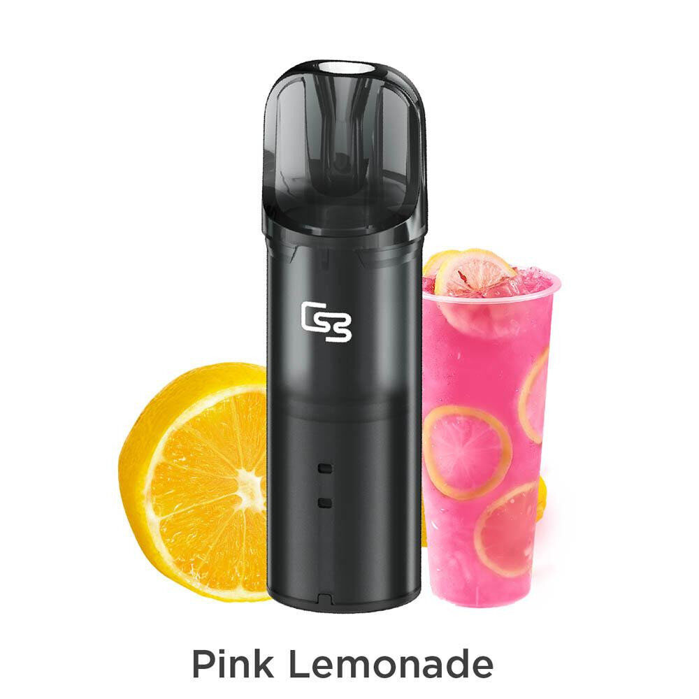 Geek Bar Elite 20mg 2ml Prefilled Pod Pink Lemonade