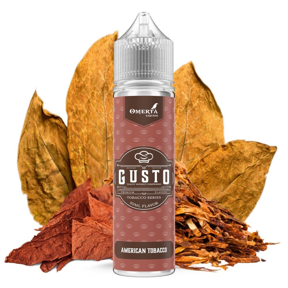 Gusto American Tobacco 10ml/60ml Flavor Shot